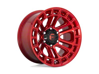 Fuel Wheels Heater Candy Red Machined 6-Lug Wheel; 18x9; 1mm Offset (09-14 F-150)