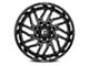Fuel Wheels Hurricane Gloss Black Milled 6-Lug Wheel; 20x10; -18mm Offset (09-14 F-150)