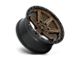 Fuel Wheels Kicker Matte Bronze with Black Bead Ring 6-Lug Wheel; 20x9; 1mm Offset (09-14 F-150)