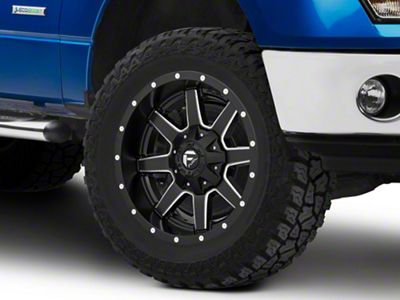 Fuel Wheels Maverick Matte Black Milled 6-Lug Wheel; 20x9; 19mm Offset (09-14 F-150)