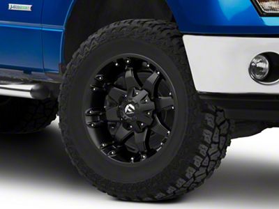 Fuel Wheels Octane Matte Black 6-Lug Wheel; 18x9; 1mm Offset (09-14 F-150)