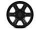 Fuel Wheels Outrun Matte Black with Gloss Black Lip 6-Lug Wheel; 18x9; 18mm Offset (09-14 F-150)