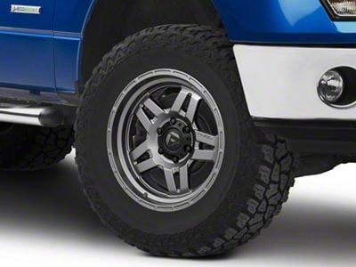 Fuel Wheels Oxide Matte Gunmetal 6-Lug Wheel; 18x9; 1mm Offset (09-14 F-150)