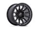 Fuel Wheels Piston Matte Gunmetal with Gloss Black Lip 6-Lug Wheel; 22x9.5; 20mm Offset (09-14 F-150)