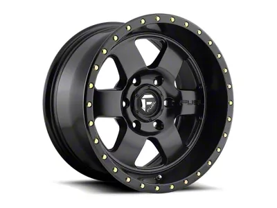 Fuel Wheels Podium Matte Black 6-Lug Wheel; 20x9; 1mm Offset (09-14 F-150)