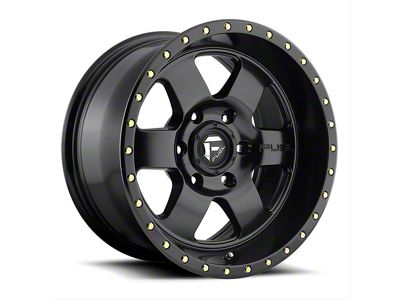 Fuel Wheels Podium Matte Black 6-Lug Wheel; 18x9; 1mm Offset (09-14 F-150)