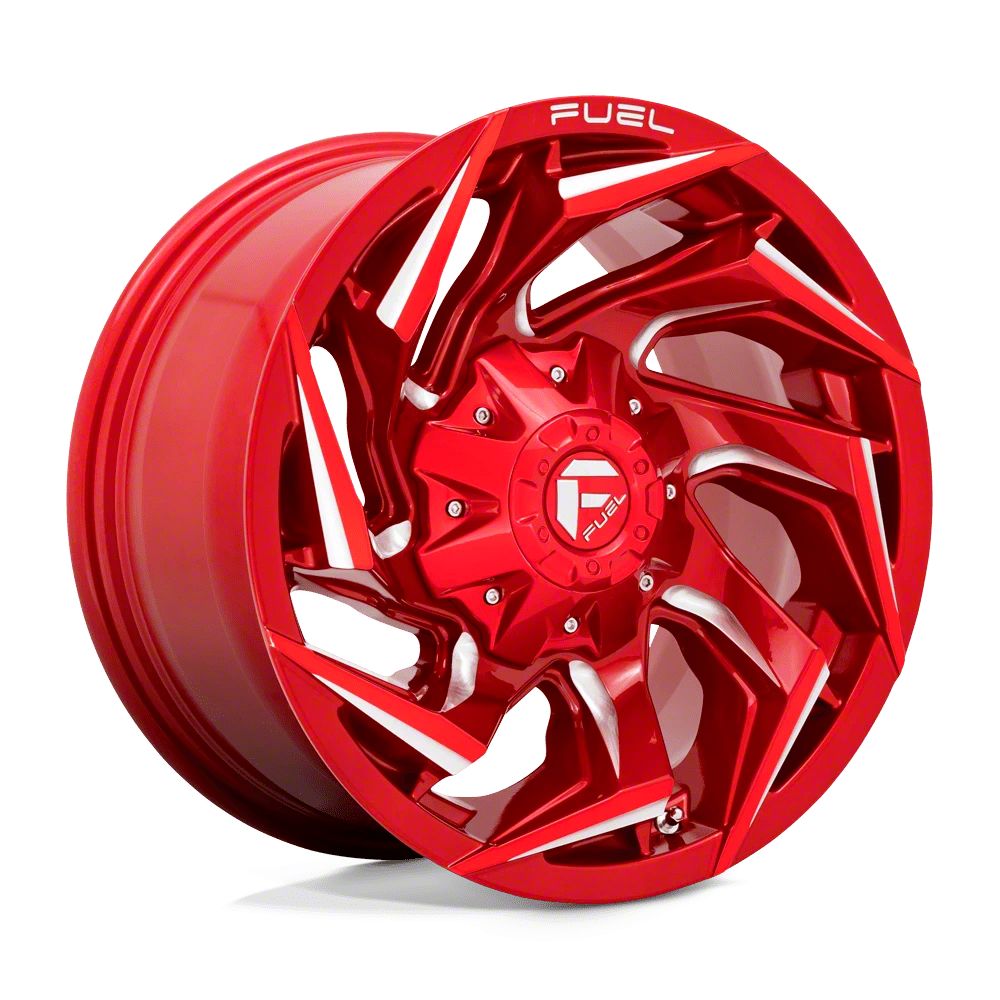 Fuel Wheels F-150 Reaction Candy Red Milled 6-Lug Wheel; 18x9; -12mm ...