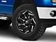 Fuel Wheels Reaction Gloss Black Milled 6-Lug Wheel; 24x12; -44mm Offset (09-14 F-150)