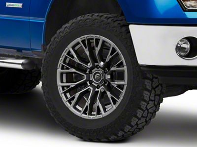 Fuel Wheels Rebar Matte Gunmetal 6-Lug Wheel; 20x9; 20mm Offset (09-14 F-150)