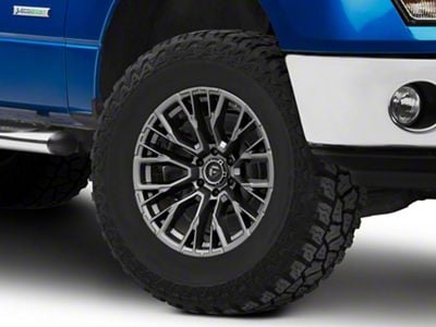 Fuel Wheels Rebar Matte Gunmetal 6-Lug Wheel; 17x9; 1mm Offset (09-14 F-150)