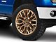 Fuel Wheels Rebar Platinum Bronze Milled 6-Lug Wheel; 22x12; -44mm Offset (09-14 F-150)