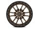 Fuel Wheels Rebel Matte Bronze with Black Bead Ring 6-Lug Wheel; 18x9; 1mm Offset (09-14 F-150)