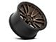Fuel Wheels Rebel Matte Bronze with Black Bead Ring 6-Lug Wheel; 20x10; -18mm Offset (09-14 F-150)