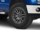 Fuel Wheels Rebel Matte Gunmetal with Black Simulated Bead Ring 6-Lug Wheel; 20x9; 20mm Offset (09-14 F-150)