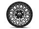 Fuel Wheels Rincon Matte Gunmetal with Matte Black Lip 6-Lug Wheel; 18x9; 1mm Offset (09-14 F-150)