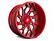 Fuel Wheels Runner Candy Red Milled 6-Lug Wheel; 20x10; -18mm Offset (09-14 F-150)