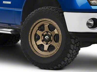 Fuel Wheels Shok Matte Bronze 6-Lug Wheel; 18x9; -12mm Offset (09-14 F-150)