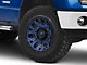 Fuel Wheels Traction Dark Blue with Black Ring 6-Lug Wheel; 20x10; -18mm Offset (09-14 F-150)