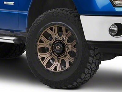 Fuel Wheels Traction Matte Bronze 6-Lug Wheel; 20x9; 1mm Offset (09-14 F-150)