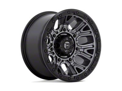 Fuel Wheels Traction Matte Gunmetal 6-Lug Wheel; 20x9; 1mm Offset (09-14 F-150)