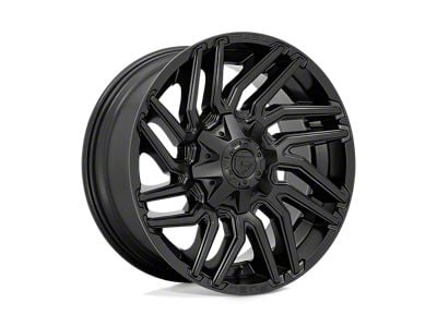 Fuel Wheels Typhoon Matte Black 6-Lug Wheel; 22x10; -18mm Offset (09-14 F-150)