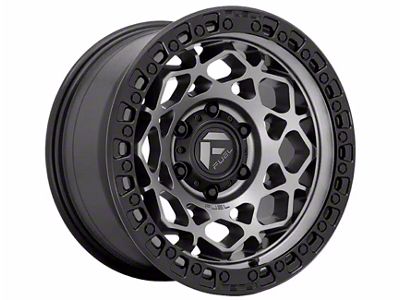 Fuel Wheels Unit Gunmetal with Matte Black Ring 6-Lug Wheel; 17x9; -12mm Offset (09-14 F-150)