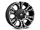 Fuel Wheels Vapor Matte Black with Gray Tint 6-Lug Wheel; 18x9; -13mm Offset (09-14 F-150)