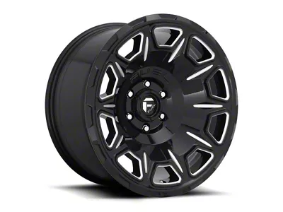 Fuel Wheels Vengeance Gloss Black Milled 6-Lug Wheel; 20x9; 1mm Offset (09-14 F-150)