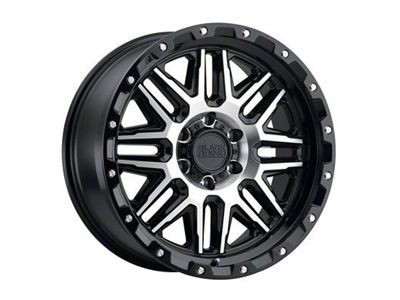 Fuel Wheels Alamo Gloss Black Machined 5-Lug Wheel; 18x9; 2mm Offset (09-18 RAM 1500)