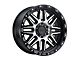 Fuel Wheels Alamo Gloss Black Machined 5-Lug Wheel; 18x9; 2mm Offset (09-18 RAM 1500)