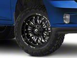 Fuel Wheels Arc Gloss Black Milled 5-Lug Wheel; 20x9; 1mm Offset (09-18 RAM 1500)