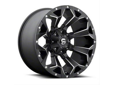 Fuel Wheels Assault Matte Black Milled 5-Lug Wheel; 20x12; -43mm Offset (09-18 RAM 1500)