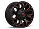 Fuel Wheels Assault Matte Black Red Milled 5-Lug Wheel; 20x9; 20mm Offset (09-18 RAM 1500)