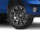 Fuel Wheels Battle Axe Gloss Black Milled 5-Lug Wheel; 22x12; -44mm Offset (09-18 RAM 1500)