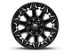 Fuel Wheels Battle Axe Gloss Black Milled 5-Lug Wheel; 22x12; -44mm Offset (09-18 RAM 1500)