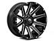 Fuel Wheels Contra Gloss Black Milled 5-Lug Wheel; 20x9; 20mm Offset (09-18 RAM 1500)