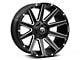 Fuel Wheels Contra Gloss Black Milled 5-Lug Wheel; 22x10; -18mm Offset (09-18 RAM 1500)