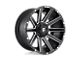 Fuel Wheels Contra Matte Black Milled 5-Lug Wheel; 20x10; -18mm Offset (09-18 RAM 1500)
