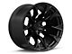 Fuel Wheels Flame Blackout 5-Lug Wheel; 20x9; 1mm Offset (09-18 RAM 1500)