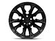 Fuel Wheels Flame Blackout 5-Lug Wheel; 20x10; -18mm Offset (09-18 RAM 1500)