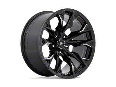 Fuel Wheels Flame Gloss Black Milled 5-Lug Wheel; 20x10; -18mm Offset (09-18 RAM 1500)