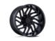 Fuel Wheels Hurricane Blackout 5-Lug Wheel; 20x10; -18mm Offset (09-18 RAM 1500)