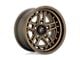 Fuel Wheels Nitro Matte Bronze 5-Lug Wheel; 17x9; -12mm Offset (09-18 RAM 1500)