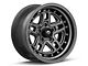 Fuel Wheels Nitro Matte Gunmetal 5-Lug Wheel; 17x9; -12mm Offset (09-18 RAM 1500)