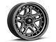 Fuel Wheels Nitro Matte Gunmetal 5-Lug Wheel; 17x9; -12mm Offset (09-18 RAM 1500)