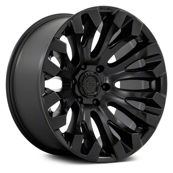 Fuel Wheels RAM 1500 Quake Blackout 5-Lug Wheel; 20x9; 1mm Offset ...