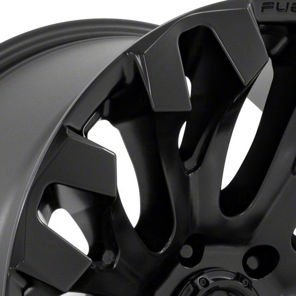 Fuel Wheels RAM 1500 Quake Blackout 5-Lug Wheel; 20x9; 1mm Offset ...