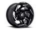 Fuel Wheels Reaction Gloss Black Milled 5-Lug Wheel; 20x9; 1mm Offset (09-18 RAM 1500)