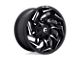 Fuel Wheels Reaction Gloss Black Milled 5-Lug Wheel; 22x12; -44mm Offset (09-18 RAM 1500)