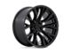 Fuel Wheels Rebar Blackout 5-Lug Wheel; 20x10; -18mm Offset (09-18 RAM 1500)